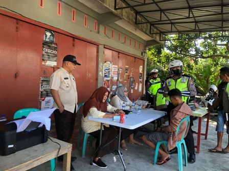 Samsat Sidrap Kumpulkan Rp50 Juta di Hari Pertama Penertiban Pajak Kendaraan